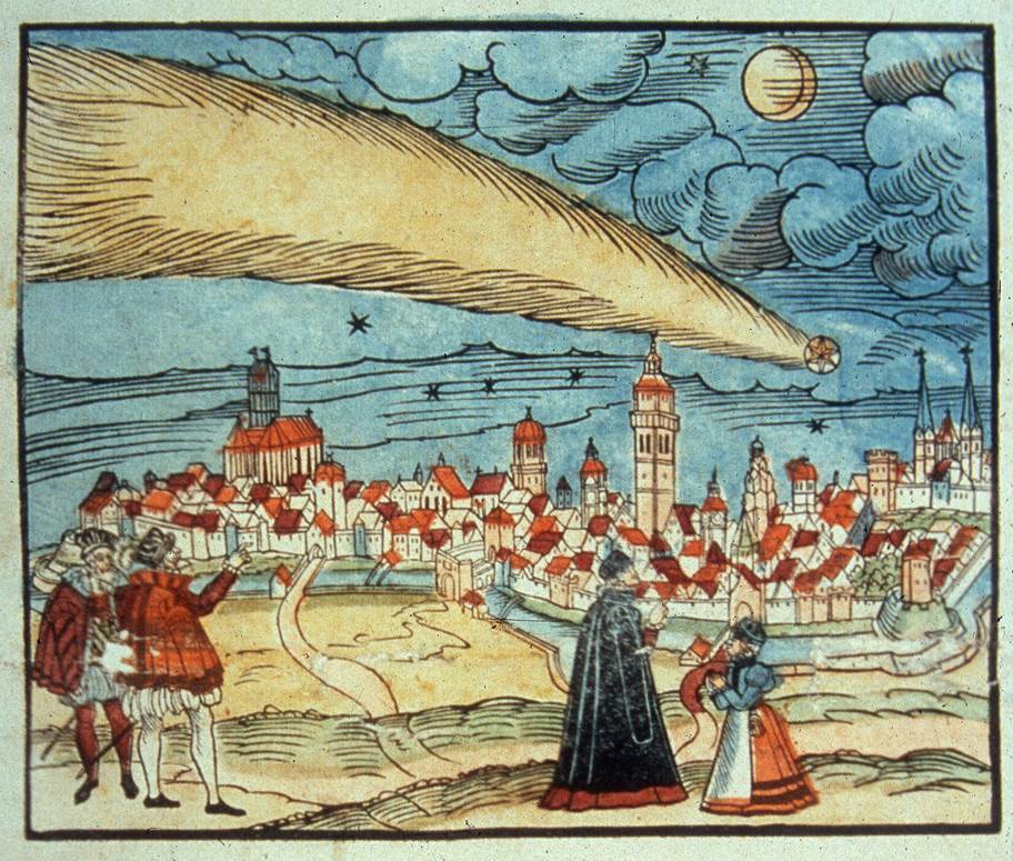 Comet broadside