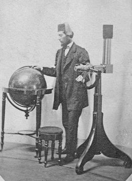 Tuttle with comet seeker, 1862